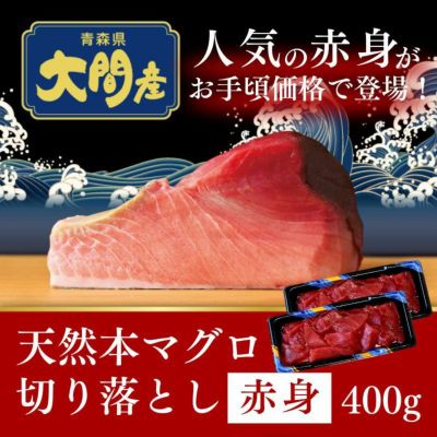 青森県大間産 天然本マグロ（クロマグロ）中トロ 1柵200g | 産直テーブル